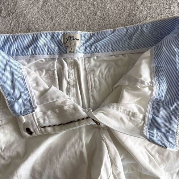 J Crew Women’s White 4" Chino Short - Picture 6 of 12
